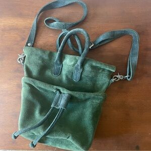 Free People Leather Crossbody Bag